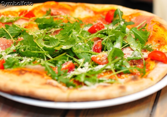 Pizza Mit Ruccola